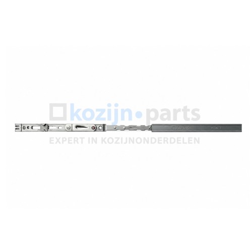 Roto NX schaargeleider 250 490 voor houten en kunststof draai-kiepramen en deuren FFB 411-600 mm zonder E-sluitnok.