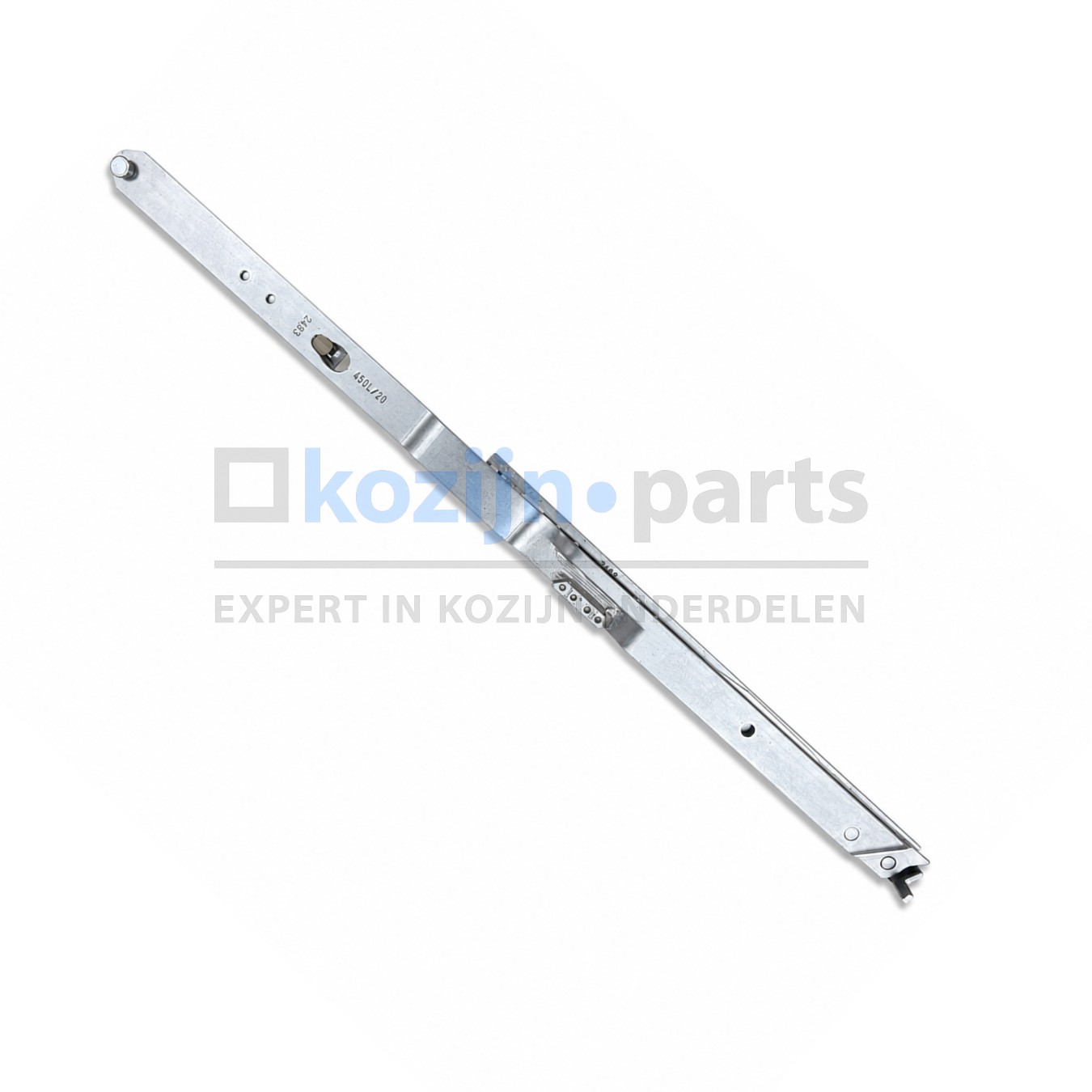 ROTO NT Royal verdekte schaararm 450, DIN L/F20/FFB 801-1400