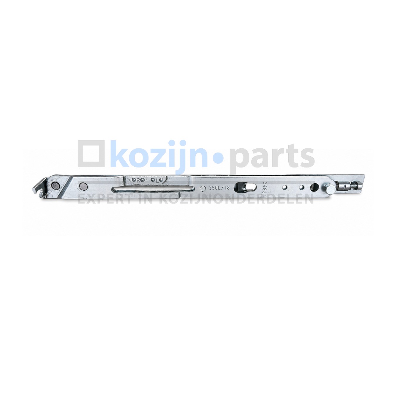 ROTO NT Royal verdekte schaararm 250, DIN L/F18/FFB 360-800