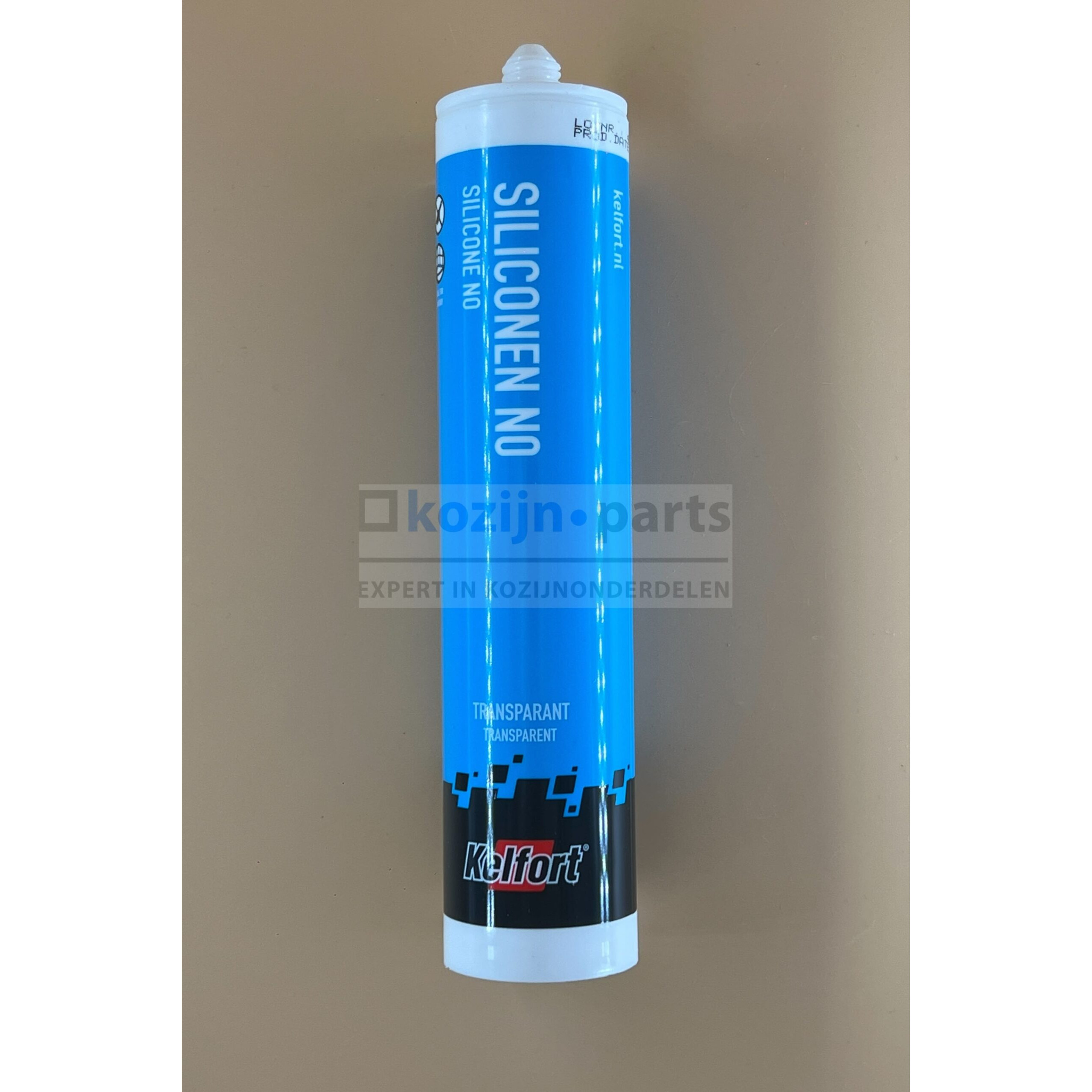 KELFORT siliconenkit NO transparant 310ml