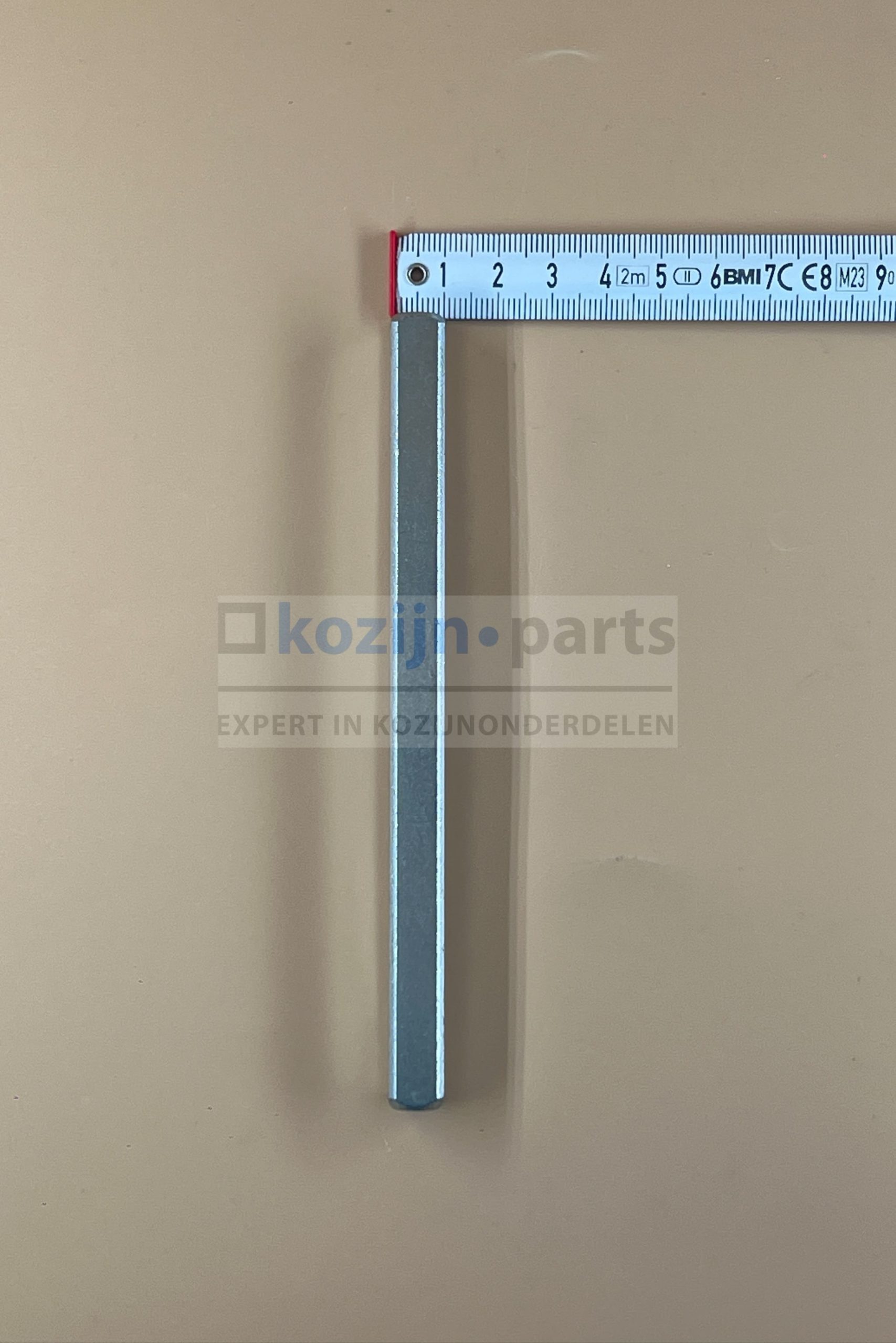 GU stift 145mm x 10mm voor hefschuif greep