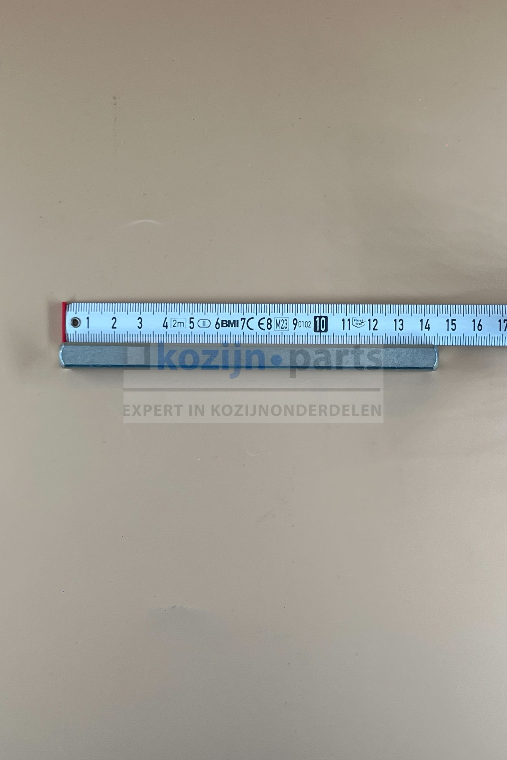 GU stift 145mm x 10mm voor hefschuif greep