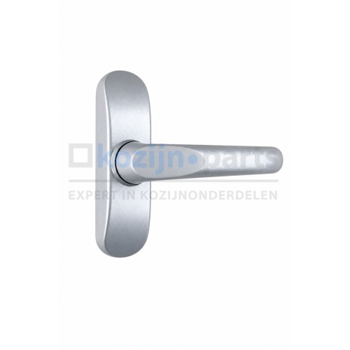 Sobinco 662 draai kiep raamkruk zilver aluminium raam deur links rechts
