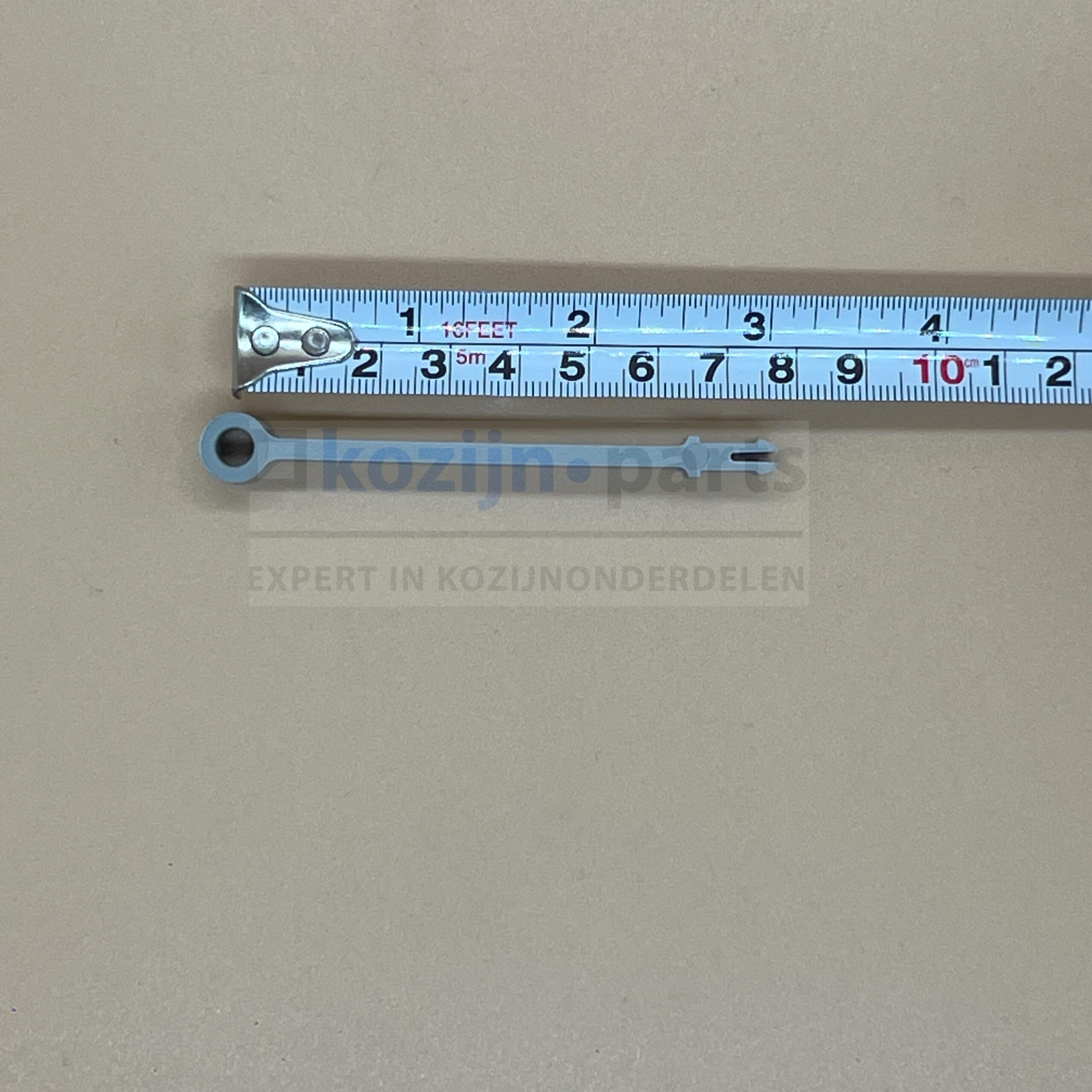 RENSON bedieningshendel 70mm grijs
