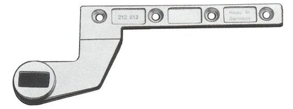 DORMA 7411/56 onderspeun voor gelijkliggende deuren
