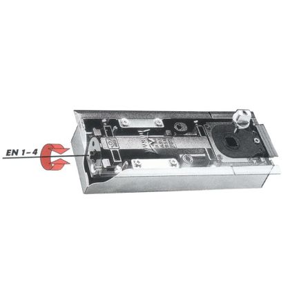 DORMA BTS75V EN1-4 vloerveer met 90 graden stop