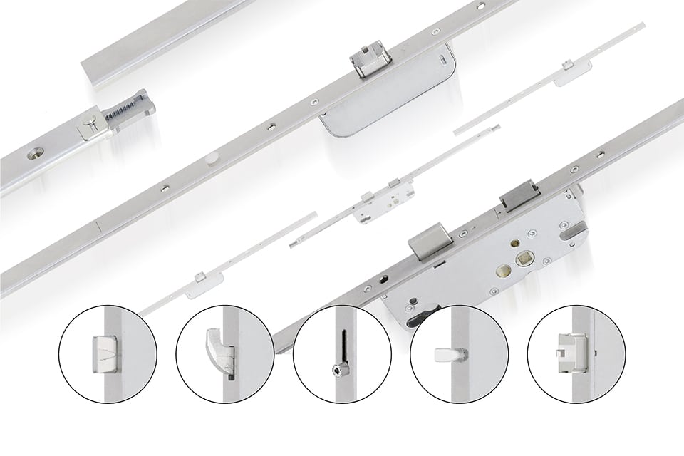 GU Secury X reparatie meerpuntssluiting 72x55x20mm