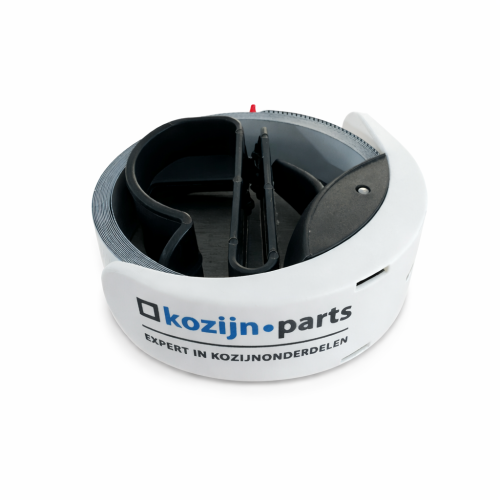 KOZIJN PARTS rolmaat 2 meter zakformaat platte RVS meetlint.
