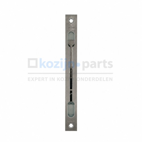 Jansen espagnolet grendel RVS 244x24mm DM35 stalen deur M5 aansluiting