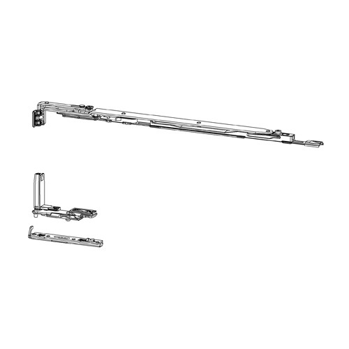 SOBINCO Chrono verdekte scharnierset FB671-1300 DIN L 10-14 voor aluminium kozijnen