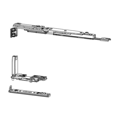 SOBINCO Chrono verdekte scharnierset FB460-670/DIN L/14-18
