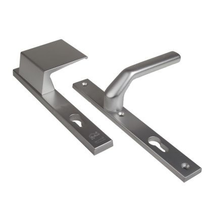 AMI 379 rechthoekig smalschild PC92 kruk/duwer F1 met SKG** keurmerk voor buitendeuren.