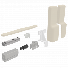 GU 966/150 toebehoren set crème voor PSK looprail en loopwagens