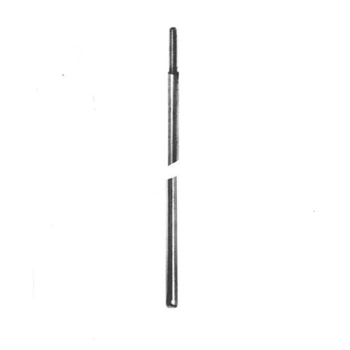 JANSEN espagnolet-stang 1420mm, onderkant M5x10ø