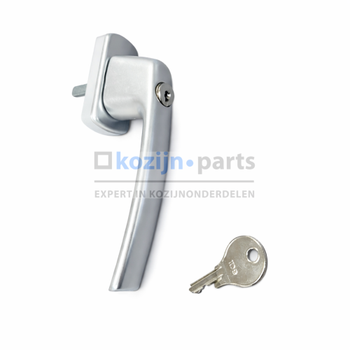 MACO afsluitbare draai kiep raamkruk F1 stift 7x32 met sleutel