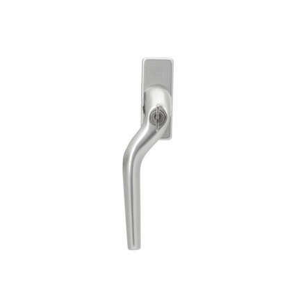 buva afsluitbare raamkruk links f1 8x30 zilver