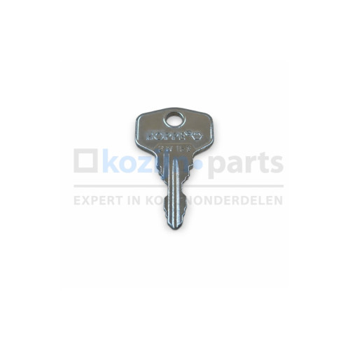hoppe 2w153 sleutel raamkruk l36mm