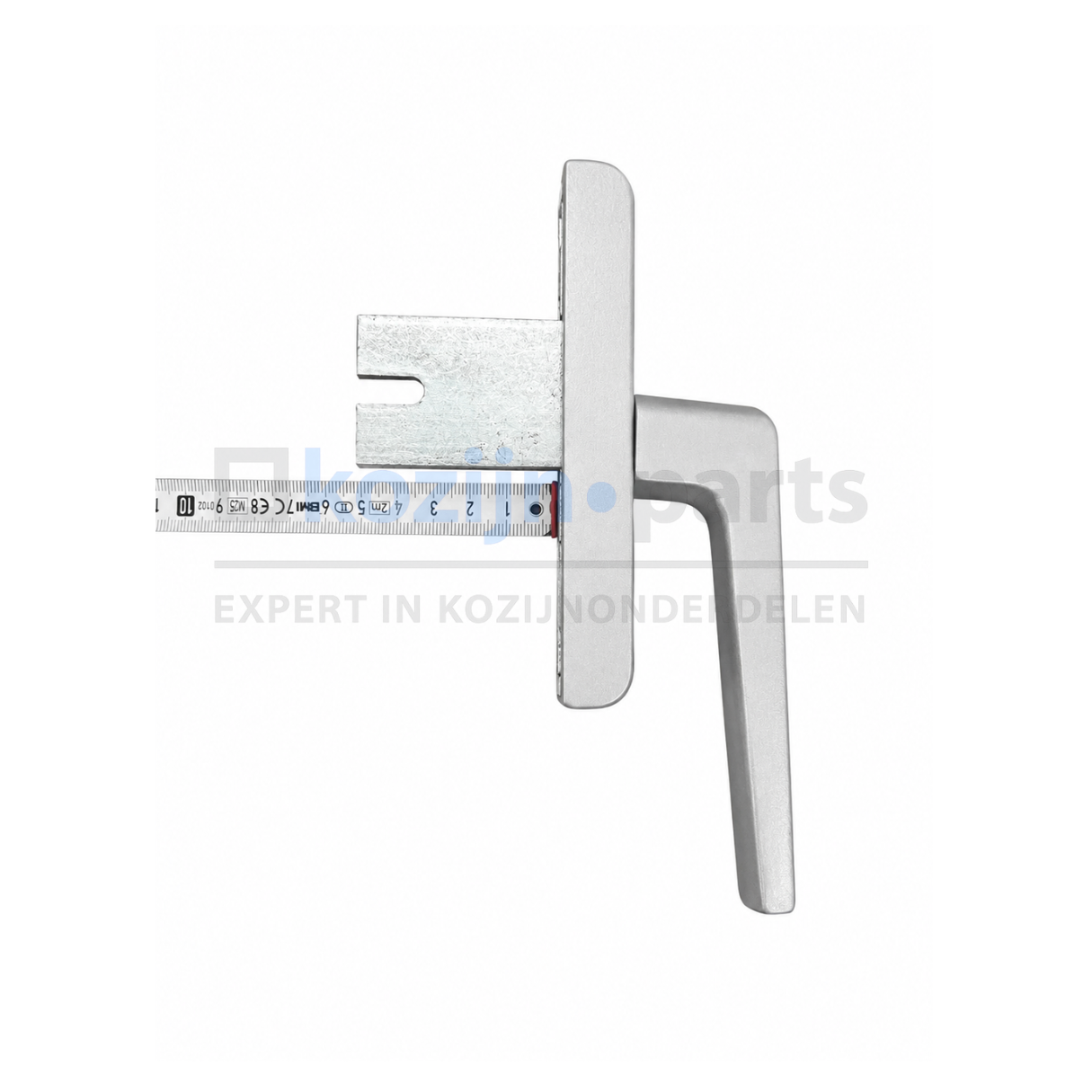 SOBINCO 502 raamkruk links – vork 53mm zilver