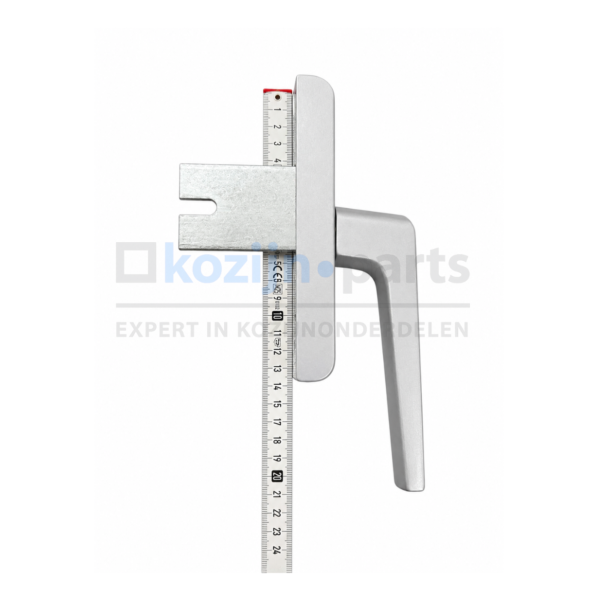SOBINCO 502 raamkruk links – vork 53mm zilver