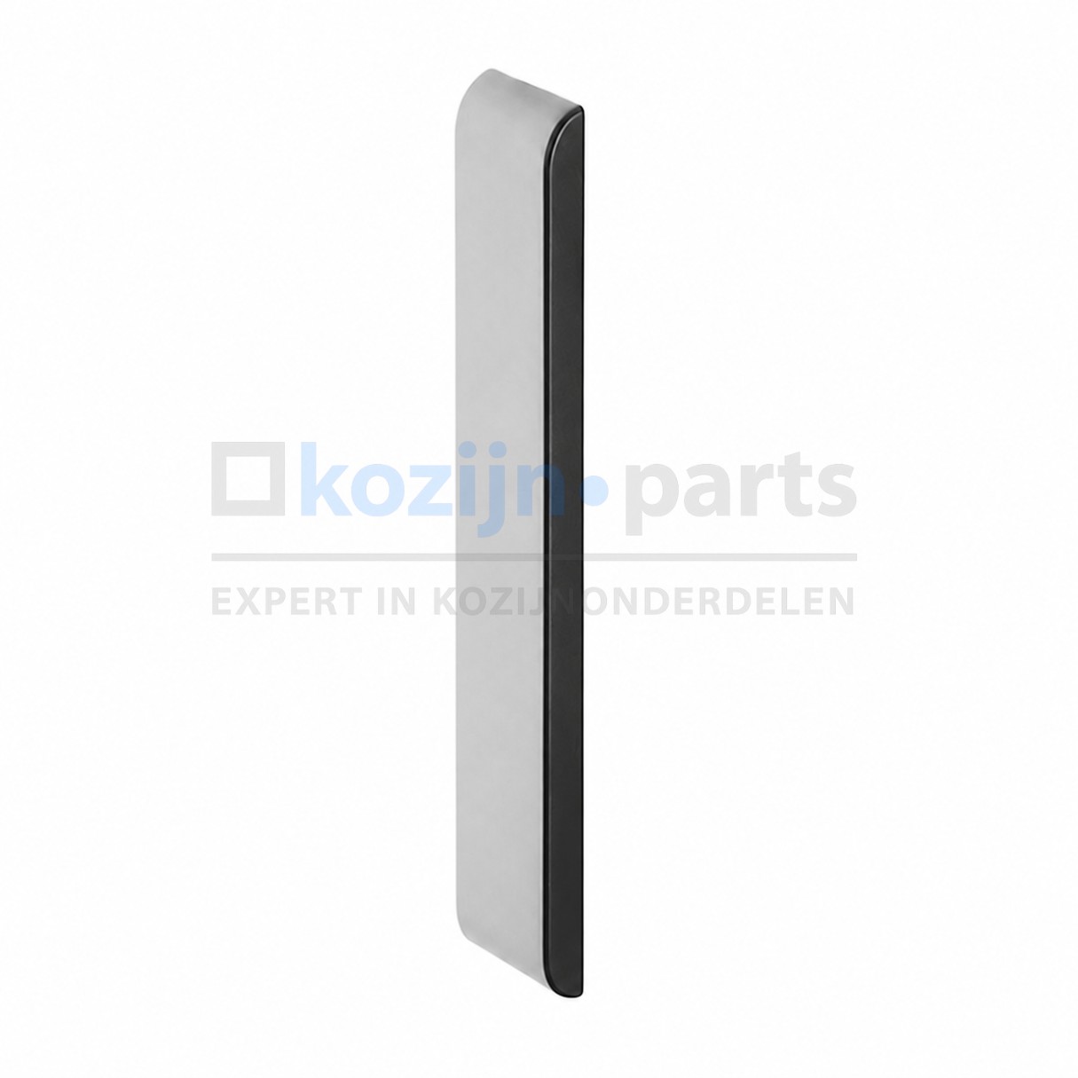 Sobinco 824 volledig blind buitenschild zilver voor aluminium schuifpui met Pentalock slot