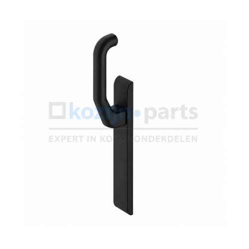 Sobinco 824 blind buitenschild vaste kruk mat zwart