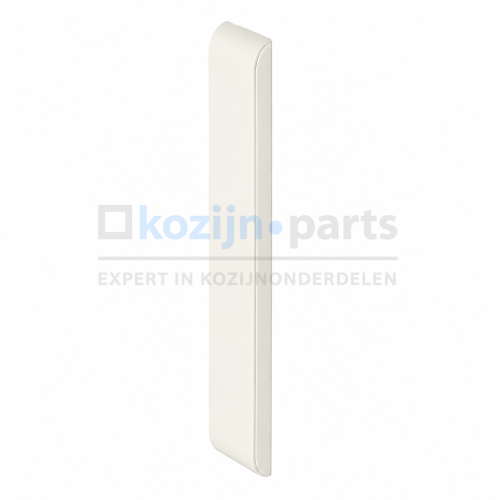 Sobinco 824 volledig blind buitenschild RAL 9010 voor aluminium schuifpui met Pentalock slot
