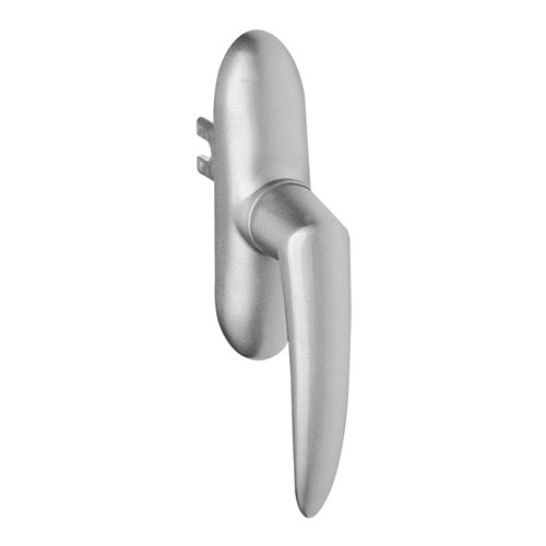 SOBINCO 659 draai-kiep raamkruk zilver