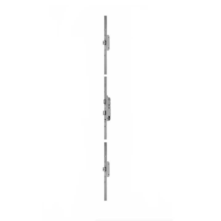 Jansen meerpuntssluiting schootsluiting boven onder stalen deur RVS voorplaat 2800mm