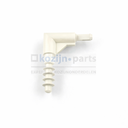 RENSON bocht 20mm créme voor stangbediening
