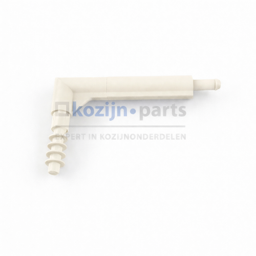 RENSON bocht 60mm créme voor stangbediening