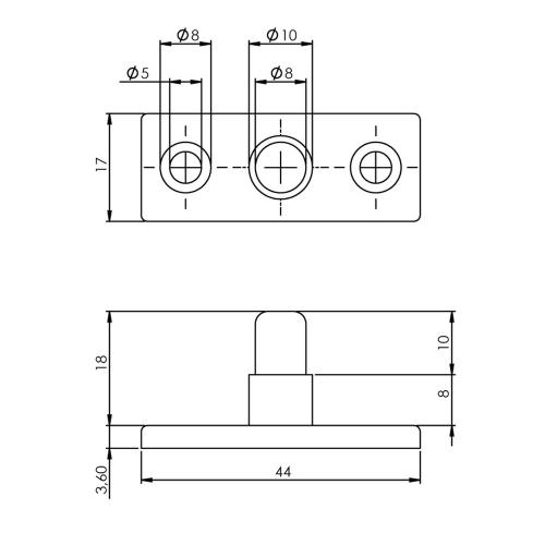 INTERSTEEL stelpen nikkel