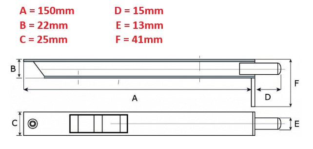 DX 7550 kantschuif aluminium 150x25mm