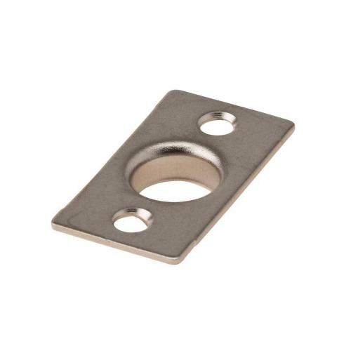 INTERSTEEL RVS sluitplaat voor kantschuiven