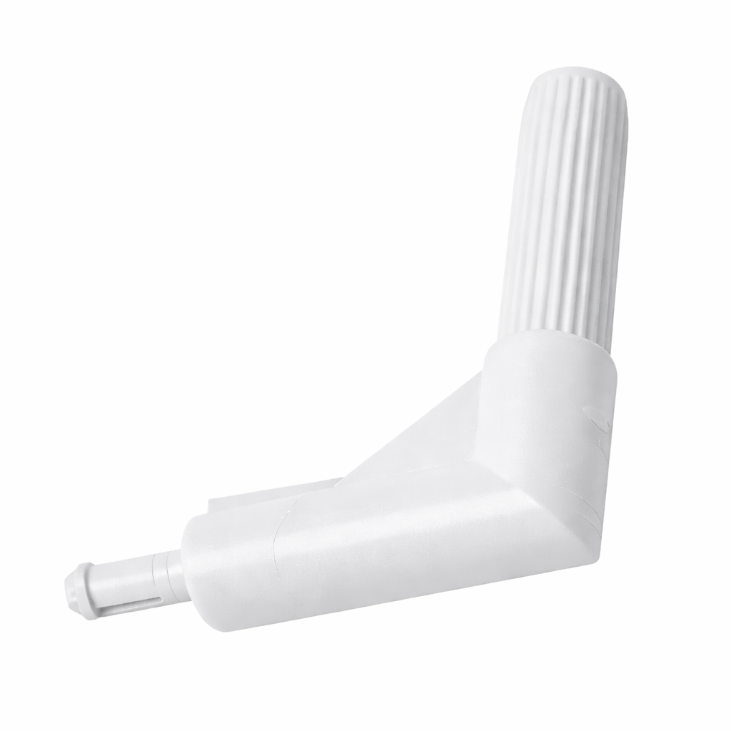 DUCO bocht los 20mm wit