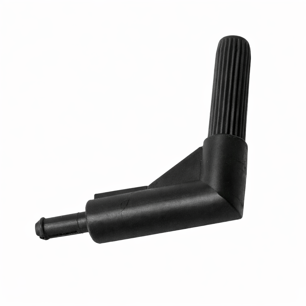 DUCO bocht los 30mm zwart
