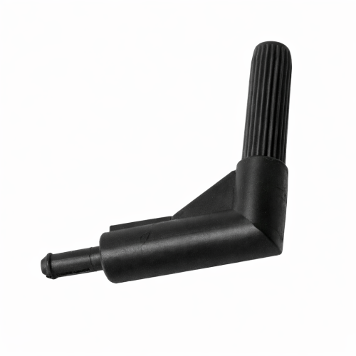 DUCO bocht los 40mm zwart