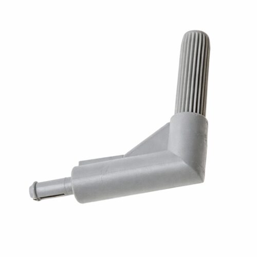 DUCO bocht los 50mm grijs