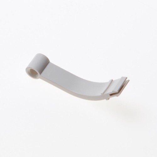 DUCO gebogen hendel 50mm creme