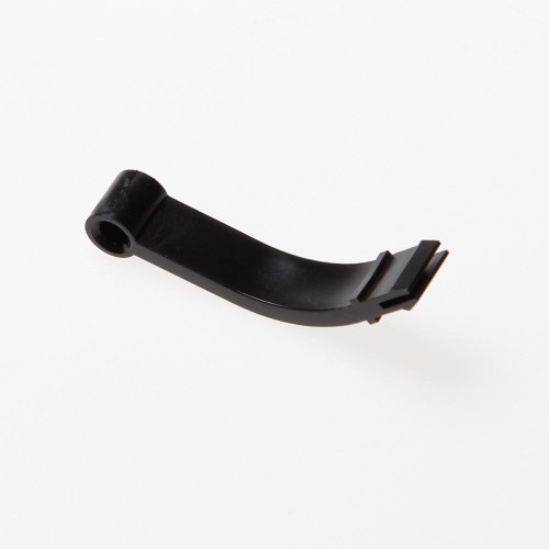 DUCO gebogen hendel 50mm zwart