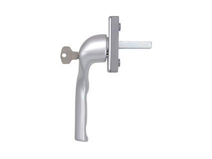 BUVA afsluitbare raamkruk verkropt links F1 – 8×55