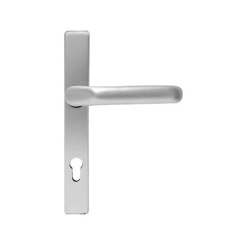 HVN hoekig deurschild-vaste kruk buiten/PC92/EV1